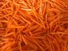 frozen carrot strip